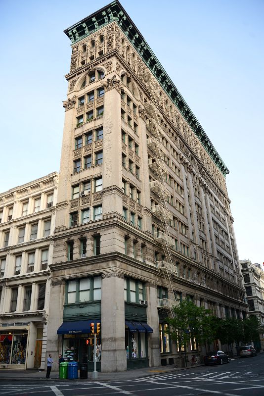 07-1 The Silk Exchange Building Now Known As The Haggin Building 487 Broadway At Broome St In SoHo New York City